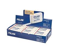 MILAN Caja 12 gomas blancas Professional Soft 412 (CMM412CF)