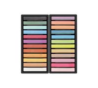 MILAN® Caja 24 barritas pastel blando colores metalizados Art