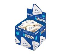MILAN Caja 36 gomas triangulares 4836 blancas