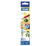 Milan Caja 6 lápices de Colores hexagonales 211 Nuevo