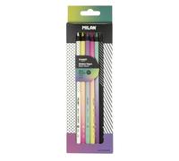 MILAN Caja 6 lápices de colores mina gruesa Sunset