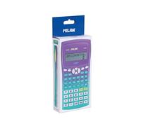 Milan® Caja calculadora científica M240 Sunset, Verde-Lila