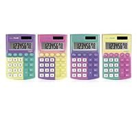 MILAN Caja Expositora 12 Calculadoras 8 Dígitos Pocket Sunset