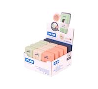 MILAN® Caja expositora 30 gomas miga de pan 430 con funda School, serie 1918