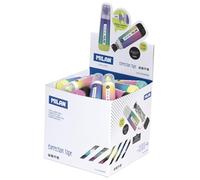 MILAN® Cubo expositor 40 cintas correctoras cilíndricas 5 mm x 6 m serie Sunset