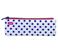 Milan Dots 3 Estuches, 23 cm, Azul/Blanco