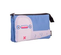 MILAN® Estuche 5 compartimentos serie especial Aliens, azul
