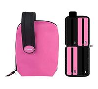 MILAN, Estuche Fluo Pink Handly Multipencilcase 31 Piezas