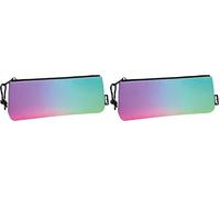 MILAN Estuche pequeño Plano Sunset, Negro, YMI-081118SNK1 (Paquete de 2)