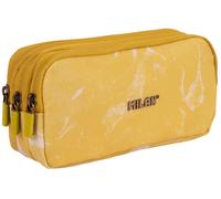 MILAN® Estuche portatodo Serie Lava 3 cremalleras Amarillo