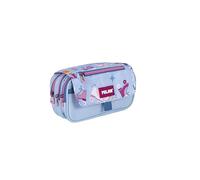 Milan® Estuche portatodo 4 Cremalleras con Solapa Serie Especial Roller