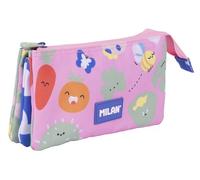 MILAN® Estuche portatodo 5 Compartimentos Serie Especial Green & Grow