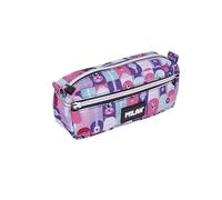 MILAN® Estuche portatodo rectangular 2 cremalleras serie especial Aliens 2