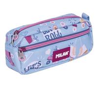MILAN® Estuche portatodo rectangular 2 cremalleras serie especial Roller 2