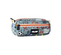 Milan® Estuche portatodo Rectangular 2 Cremalleras Serie Especial Sports