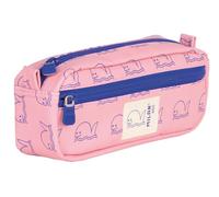 MILAN® Estuche rectangular 2 cremalleras, 460 since 1918, rosa