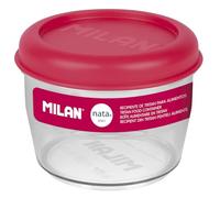 MILAN® Fiambrera de tritán hermética redonda 0,5 L nata® 624, rosa