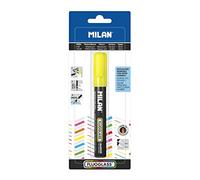 Milan- Fluoglass Gomas de Borrar, Color Blanco, pequeño (MBWM10386)