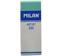MILAN Gomas de borrar, Blanco, Pequeño, 2