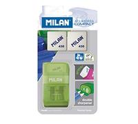 Milan Compact Gomas de Borrar, Blanco, Pequeño