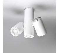 Milan Iluminación Milan Kronn foco de techo 3 luces blanco