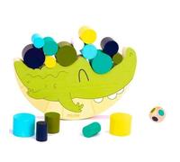 MILAN-S8428911 Juguete Educativo de Madera, Cilindros aplilables 'Coco Balance', Multicolor, A Partir 36 Meses (FACTIS, S.A. 660510)