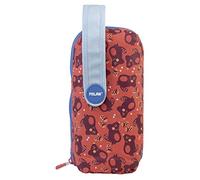 MILAN Kit 4 Estuches Con Contenido Net&lit Rosa Estuches, 22 cm, Rosa