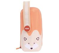 Kit 4 Estuches Con Contenido Serie Fun Animals Naranja