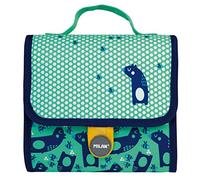 MILAN Maletín 2 Estuches con Contenido Net&Lit Verde Mochila Infantil, 22 cm, Verde