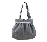Milan Matriuskes Organizador de Bolso, 33 cm, 2 litros, Gris/Amarillo Pastel