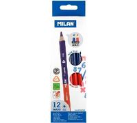 MILAN Maxi Gomas de borrar, Blanco, Pequeño, 12
