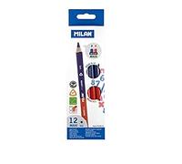 MILAN Maxi Gomas de borrar, Blanco, Pequeño, 12