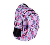 MILAN® Mochila escolar 4 cremalleras (25 L) serie especial Aliens 2