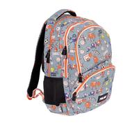 MILAN® Mochila escolar 4 cremalleras (25 L) serie especial Sports