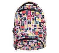 MILAN Mochila escolar Shapes – 28 l, 48 cm, tipo casual, rosa