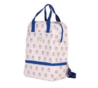 MILAN® Mochila escolar infantil (13,5 L) con compartimento isotérmico, 460 since 1918, beige