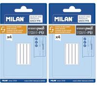MILAN PL1 - Blíster con recambio para goma (Paquete de 2)
