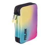 Milan® Plumier 2 Pisos con Contenido colección Sunset, Negro