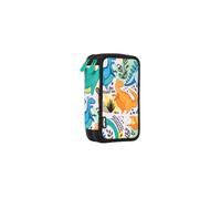 MILAN® Plumier 2 Pisos con Contenido Serie Especial Dinos
