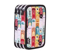 MILAN® Plumier 3 Pisos con Contenido Serie Especial Aliens