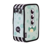 MILAN® Plumier 3 pisos con contenido serie especial Aliens, verde