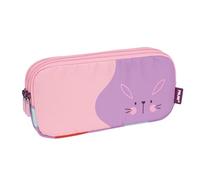 MILAN® Portatodo 3 cremalleras serie especial Fun Animals violeta