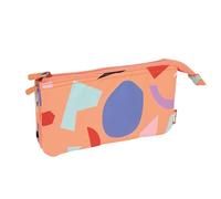 MILAN® Portatodo 5 compartimentos serie especial Fun Animals naranja