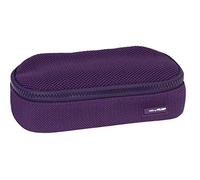 MILAN Portatodo Ovalado Mini Knit Deep Purple Estuches, 20 cm, Morado