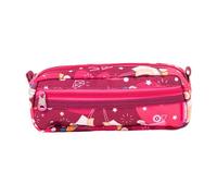 MILAN® Portatodo Rectangular 2 Cremalleras Serie Especial Roller, Rosa