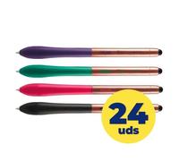 MILAN Expositor 24 bolígrafos S1 Stylus Copper