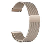 Milanese Loop Magnetic Metal Band 20mm 22mm Quick Release for Samsung Galaxy Watch 6 5 4 Classic 46 47mm Bip 5 GTR 4 3 GTS(Silver 1,22 mm)