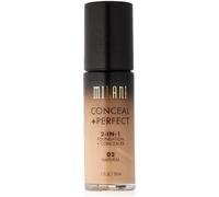 Milani, conceal + perfect, liquid foundation & concealer 2-in-1, 02, n
