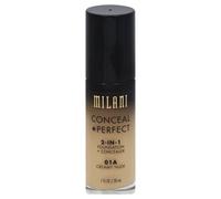 Milani, conceal + perfect, matte, liquid foundation & concealer 2-in-1
