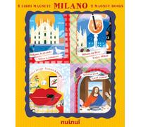 Milano. 4 libri magnete (Viaggi intorno al mondo)